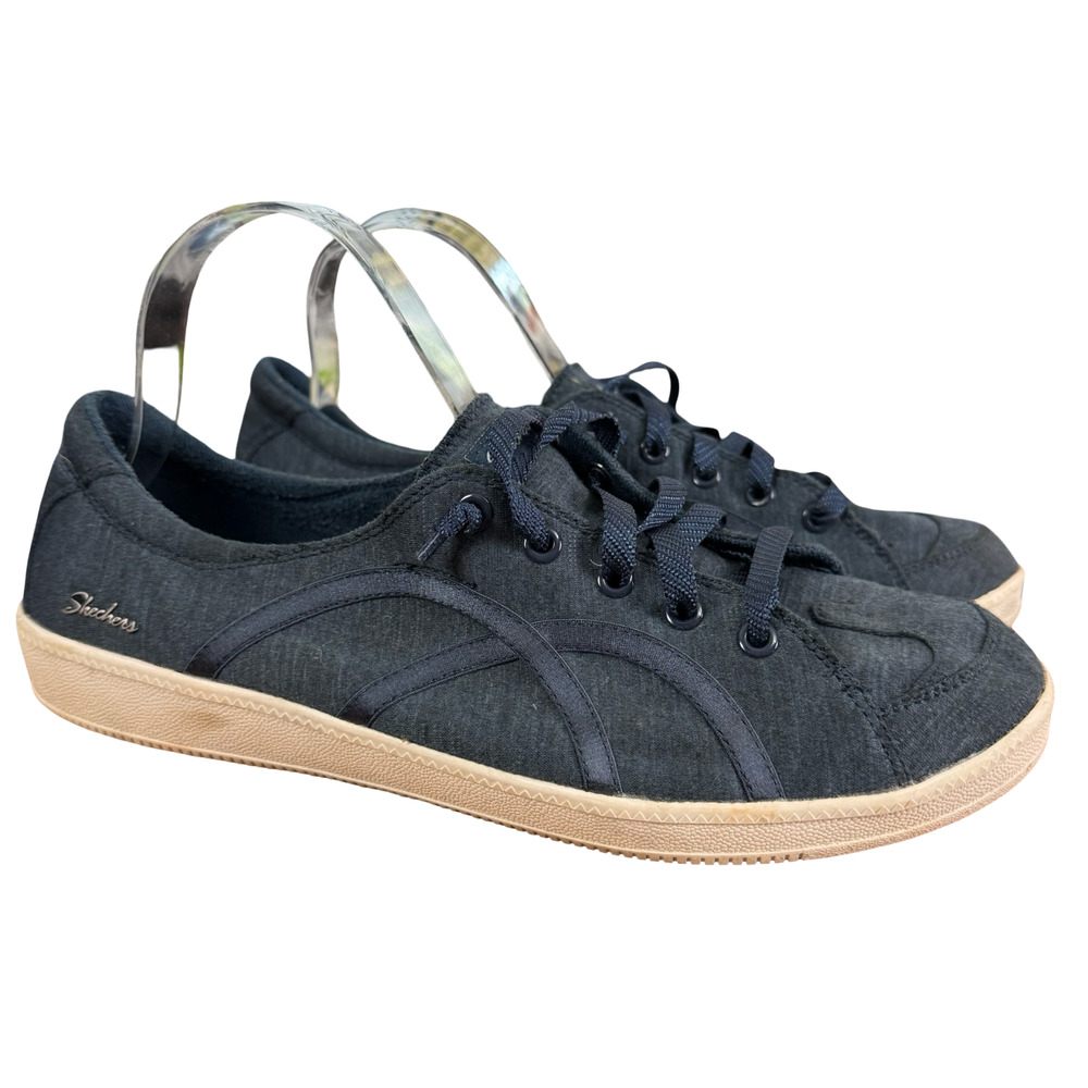 Skechers Madison Ave Take A Walk Navy Lace Up Sneakers Shoes Womens sz 11